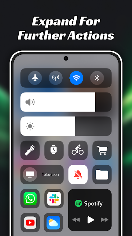 Control Center AZ Mod Captura de tela 1