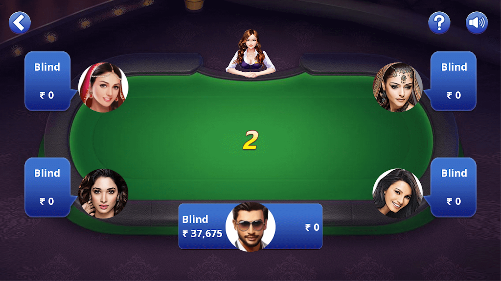 Teen Patti Offline Captura de tela 1