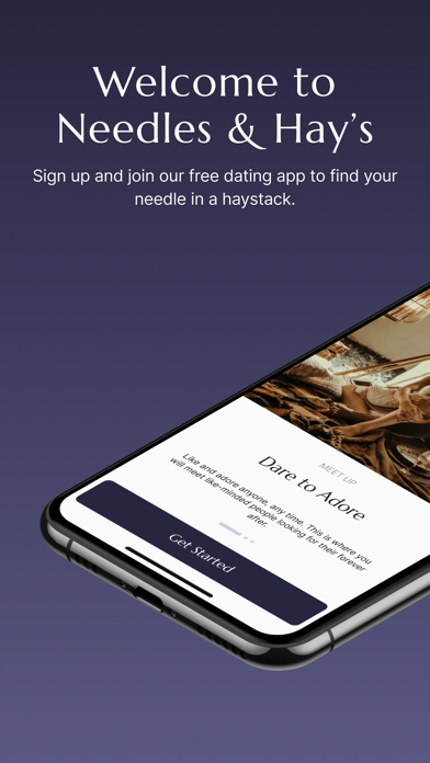 Needles and Hays Dating App スクリーンショット 0