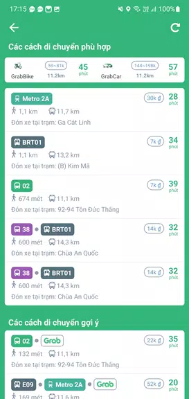 BusMap Hà Nội ဖန်သားပြင်ဓာတ်ပုံ 3