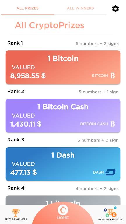 CryptoLoto Capture d'écran 0