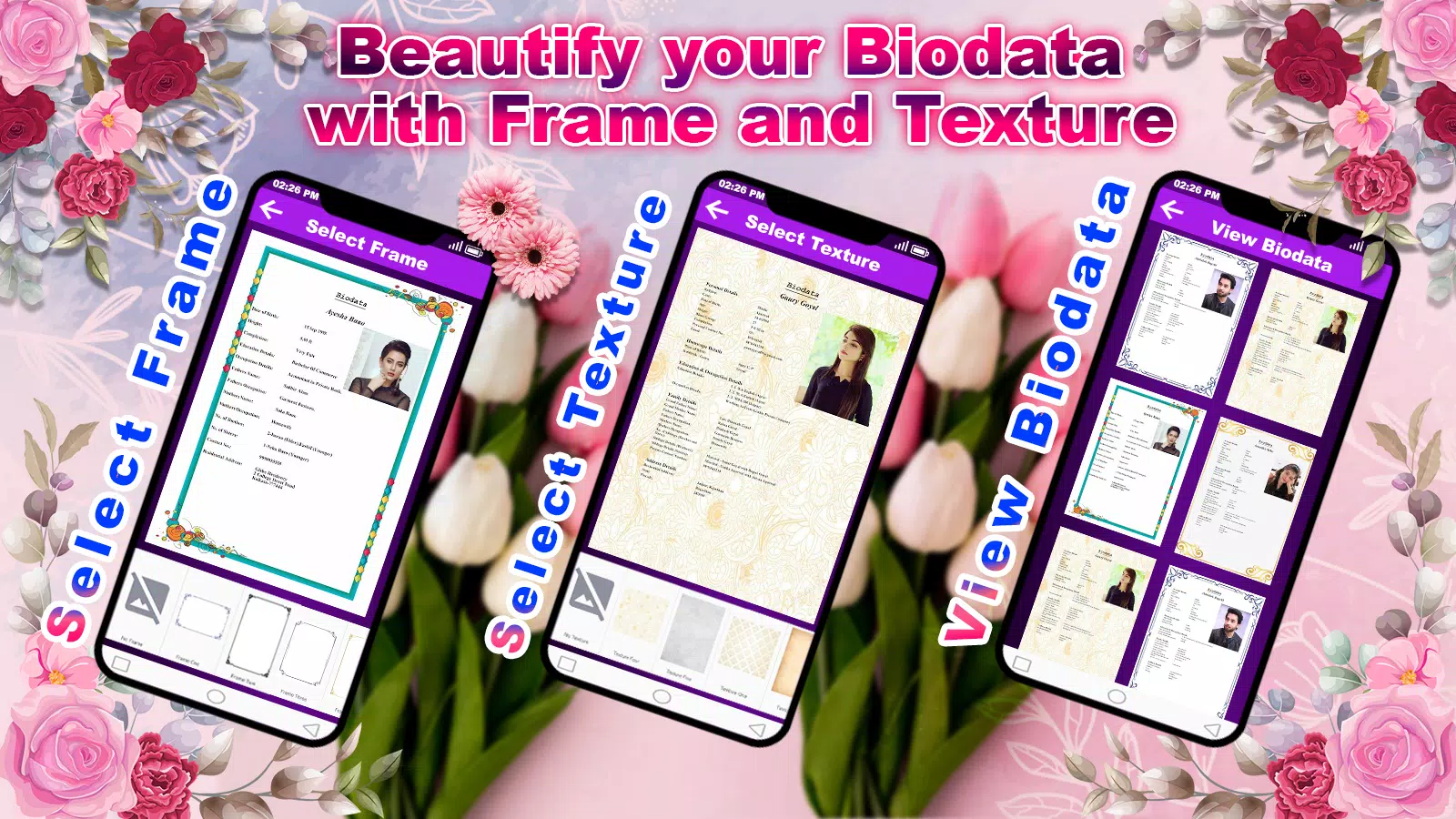 Marriage Biodata Maker应用截图第2张