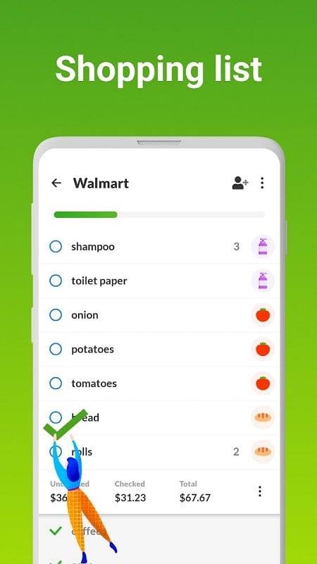 Grocery Shopping List Listonic Screenshot 1