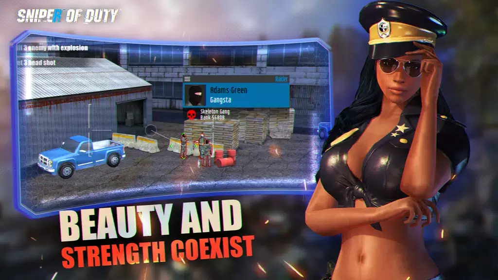 Sniper of Duty:Sexy Agent Spy Скриншот 3