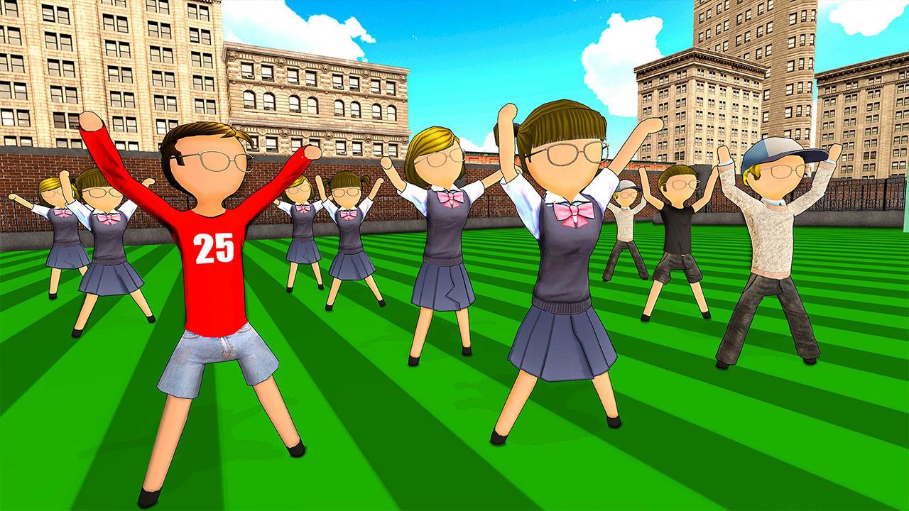 Stickman High School Girl Game Capture d'écran 2