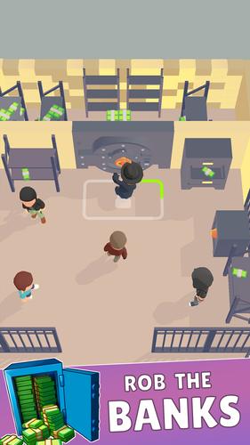 Merge Gangster Heist Скриншот 2