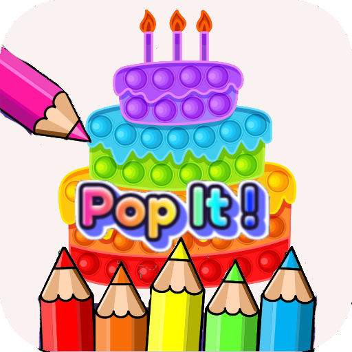 Pop It Fun Coloring Game