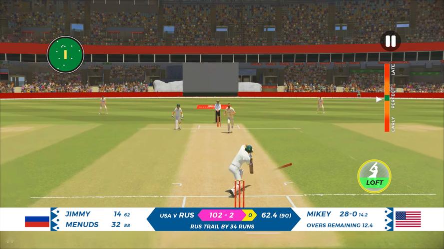 Real T20 Cricket Games 2023 Captura de tela 3