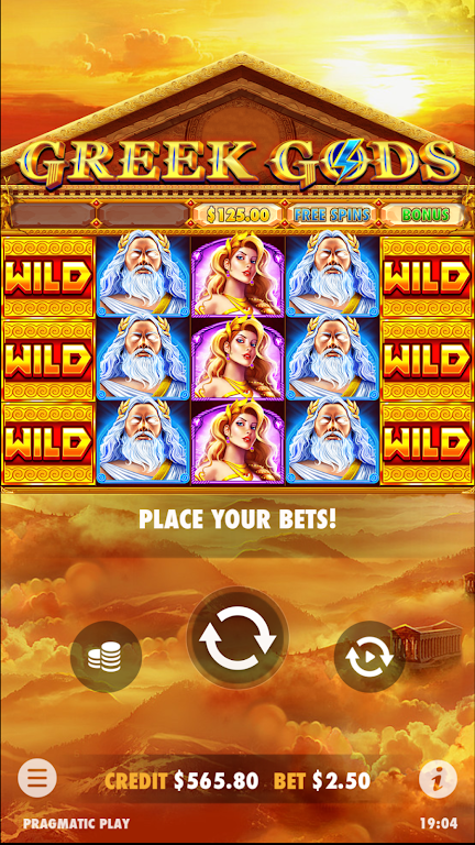 Greek Gods - Slot Casino Game应用截图第2张