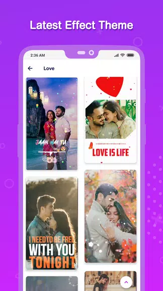 Vido : Video Status Maker Tangkapan skrin 1