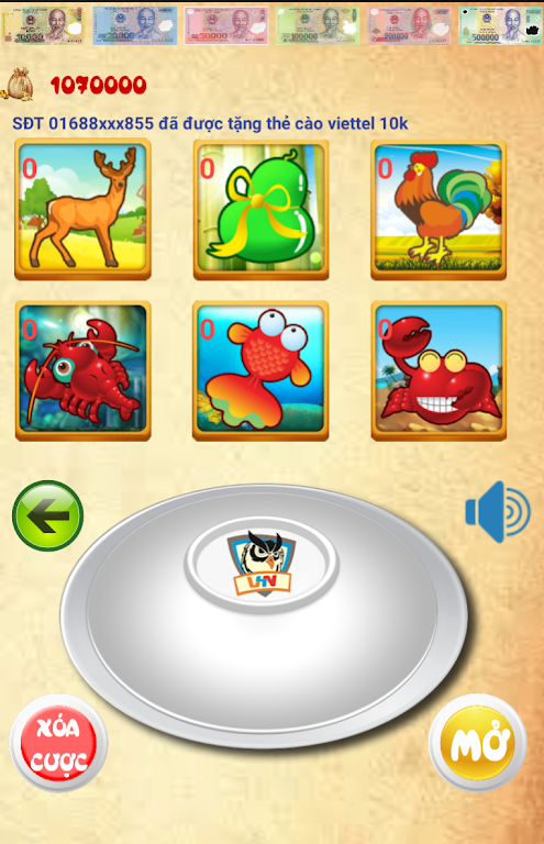 Game Bầu Cua Screenshot 1