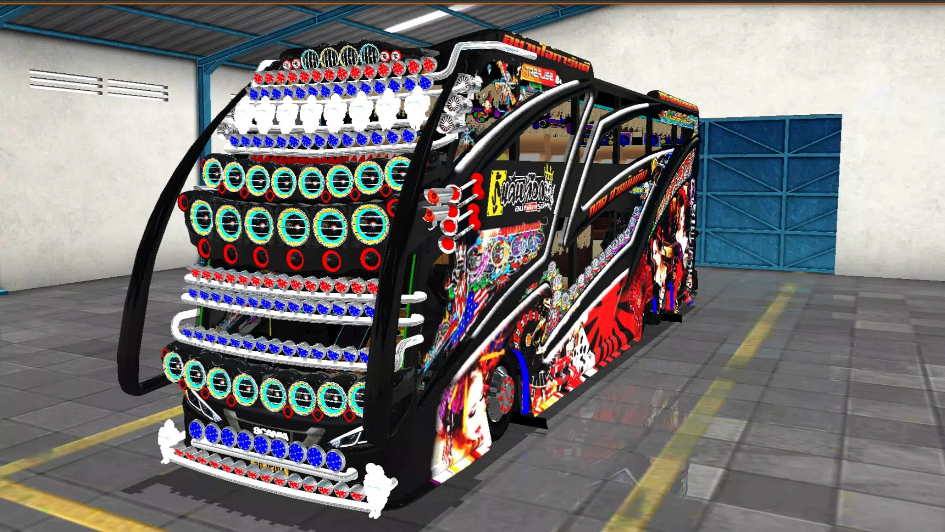 Mod Bus Thailand Captura de pantalla 2