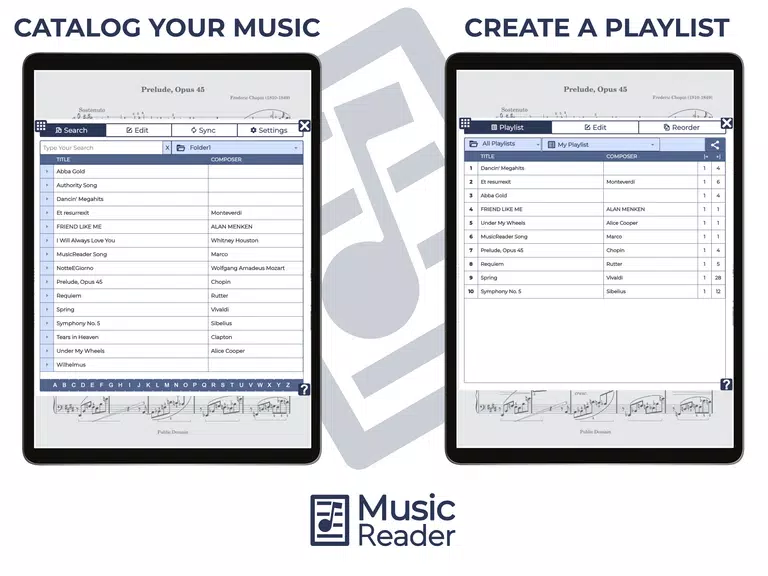 MusicReader Скриншот 2