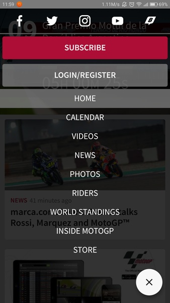 Schermata MotoGP™ 1