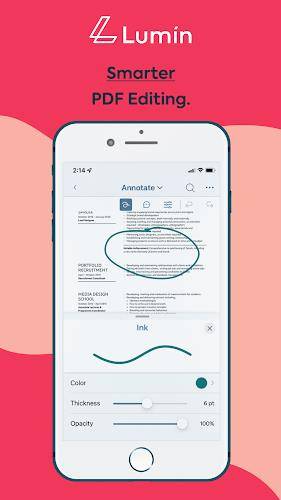 Lumin: View, Edit, Share PDF Capture d'écran 0