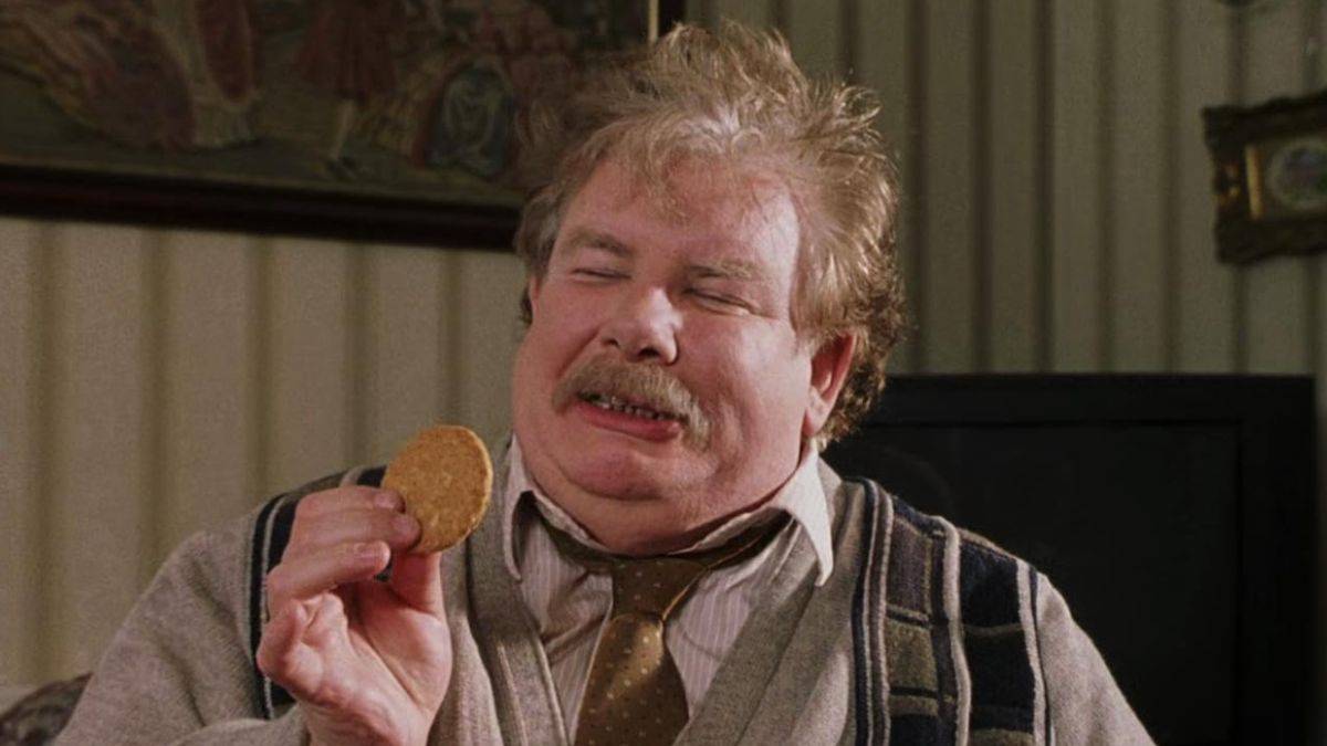 Richard Griffiths jako Vernon Dursley w Harrym Potterze i Kamieniu Czarnoksiężnika