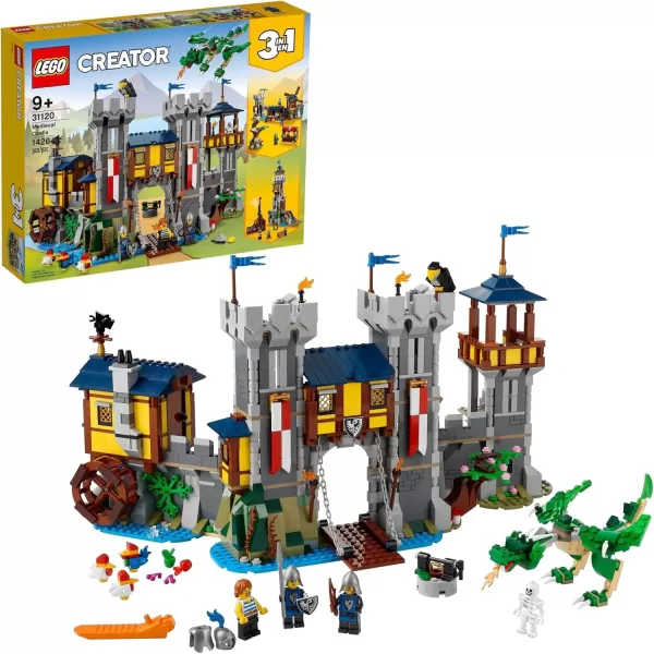 LEGO Creator 3 em 1 castelo medieval