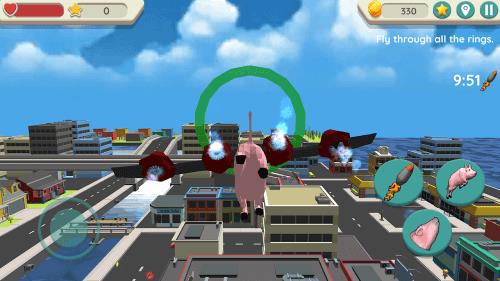 Crazy Pig Simulator Ảnh chụp màn hình 1