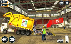 Real Garbage Truck Simulator Скриншот 3