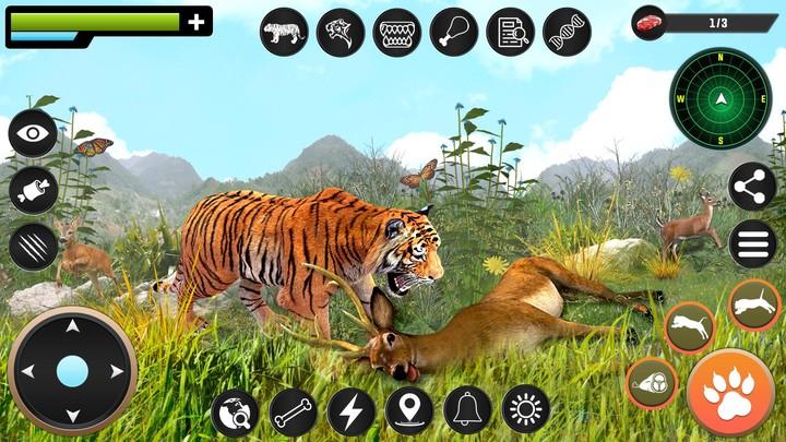 Tiger Simulator Animal Game 3D スクリーンショット 3