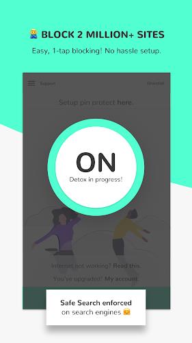 DETOXIFY - Porn App Blocker Tangkapan skrin 0