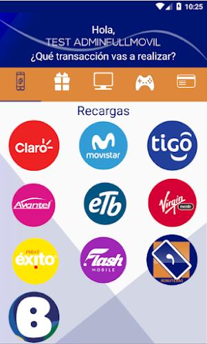 Fullmovil Recargas Zrzut ekranu 2