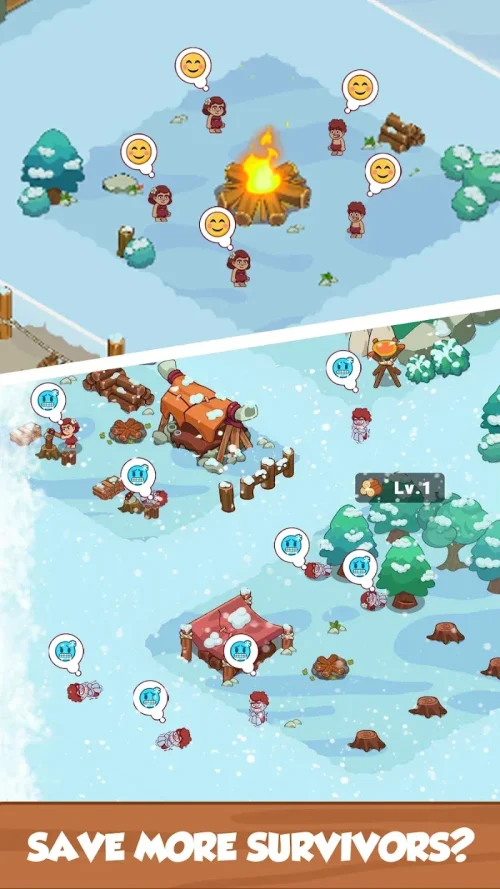 Icy Village: Tycoon Survival Ekran Görüntüsü 2