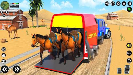 Animal Transport Truck Driving Captura de pantalla 3