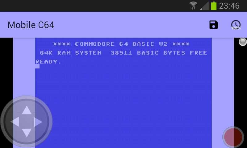 Mobile C64 Mod ဖန်သားပြင်ဓာတ်ပုံ 0