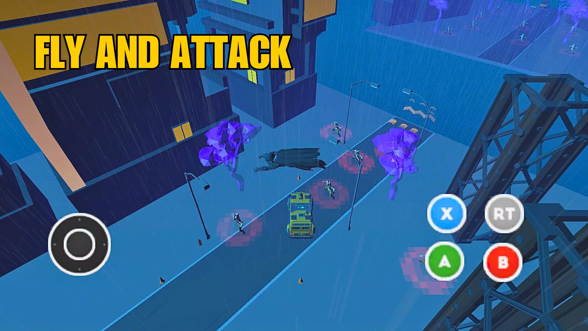 Bat Revenge Hero Crime Fighter Screenshot 2