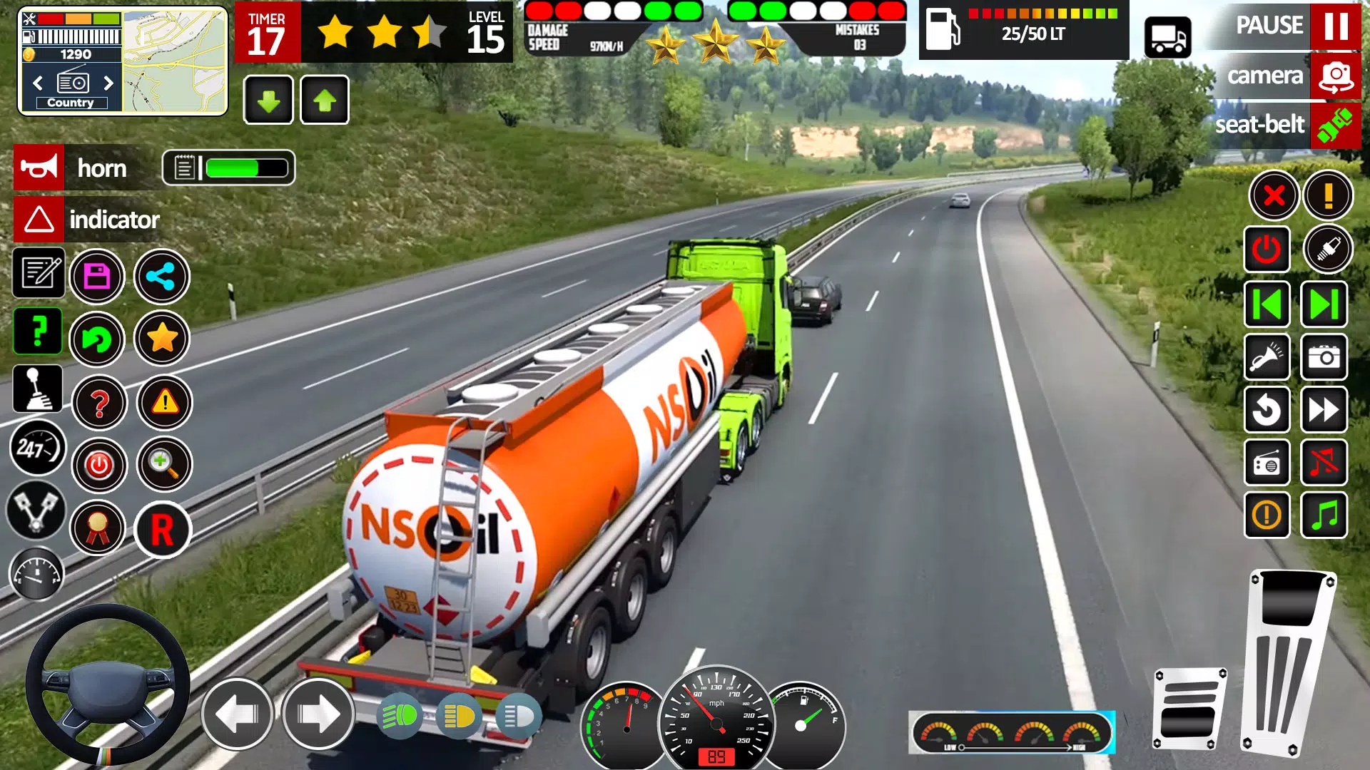 Drive Oil Tanker: Truck Games Captura de pantalla 2