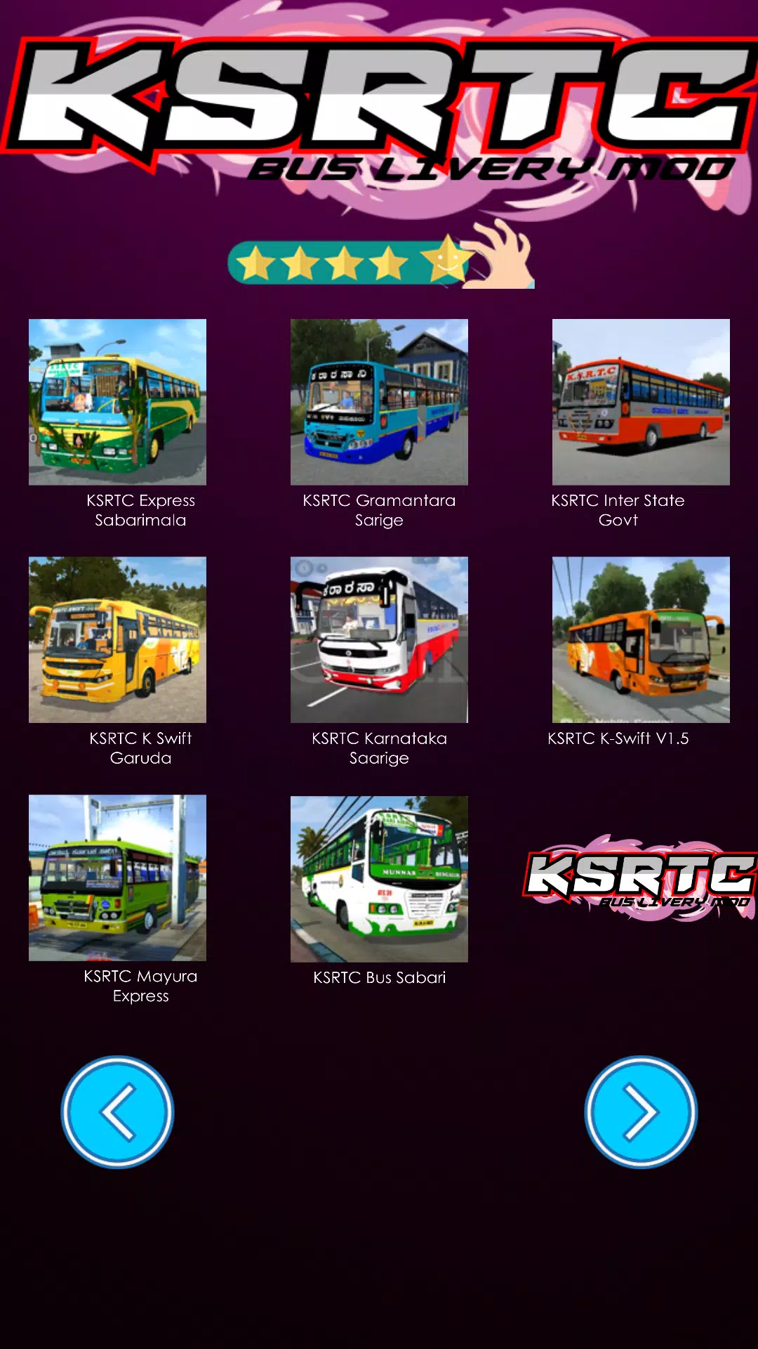 Ksrtc Bus Livery Mod Captura de tela 2