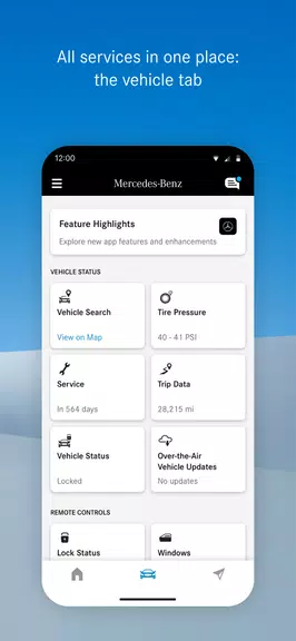 Mercedes me connect (USA) स्क्रीनशॉट 2