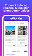 uWorkin Jobs Screenshot 1