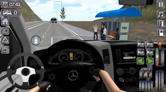 Minibus Van Passenger Game Screenshot 2