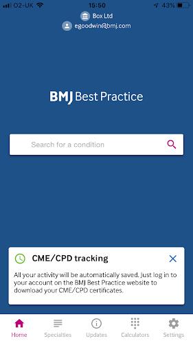 BMJ Best Practice ภาพหน้าจอ 0