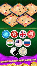 Carrom Board Offline Game Schermafbeelding 1