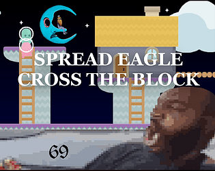 Spread Eagle Cross the Block