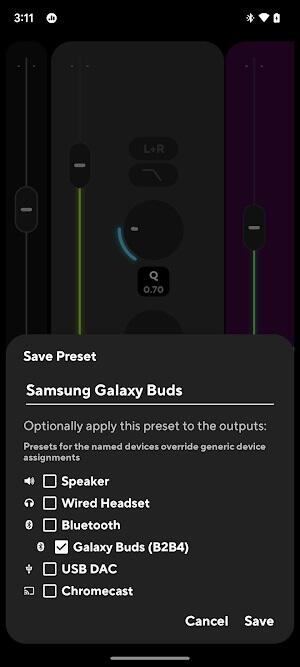 Poweramp Equalizer ภาพหน้าจอ 3