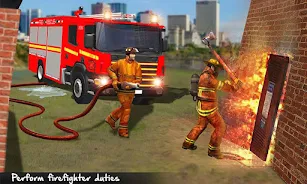 Fire Truck: Firefighter Game應用截圖第0張