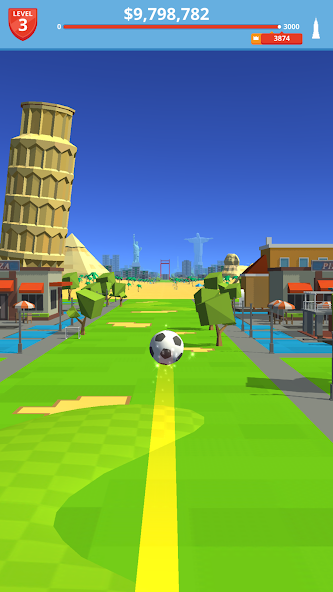 Soccer Kick Mod Tangkapan skrin 3