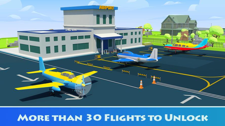 Airport Tycoon Manager Games Ảnh chụp màn hình 1