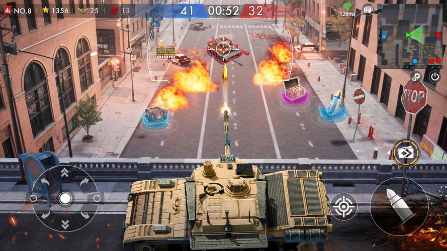 Tank Conflict: PVP Blitz MMO Zrzut ekranu 1