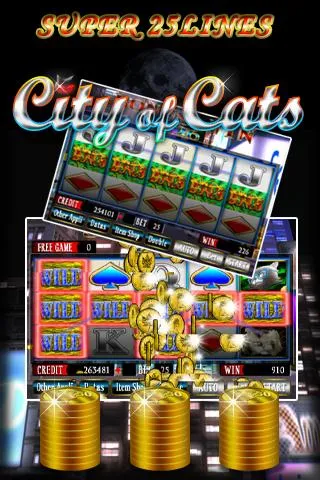 SUPER 25LINES CITY OF CATS Schermafbeelding 2