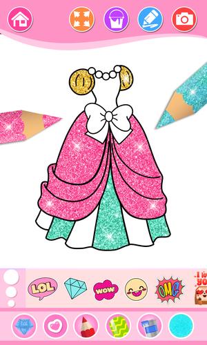 美女圖畫書應用截圖第0張