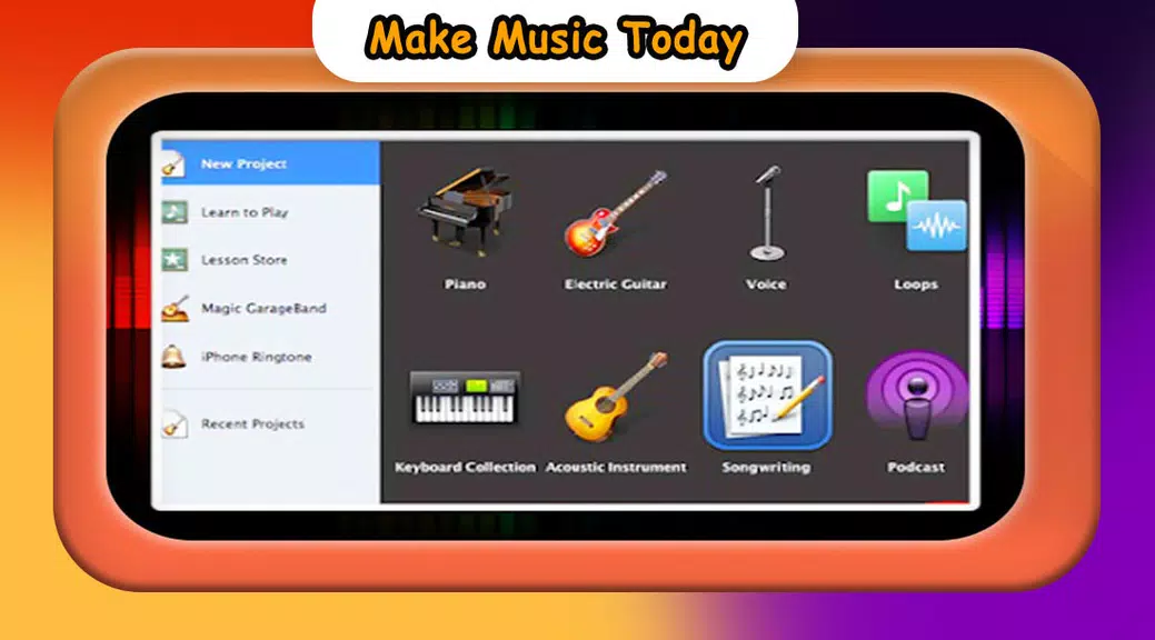 GarageBand Music studio Clue Capture d'écran 2