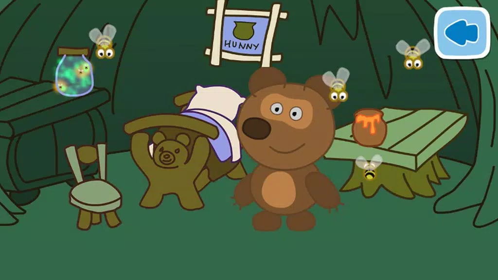 Teddy Bears Bedtime Stories Captura de tela 0