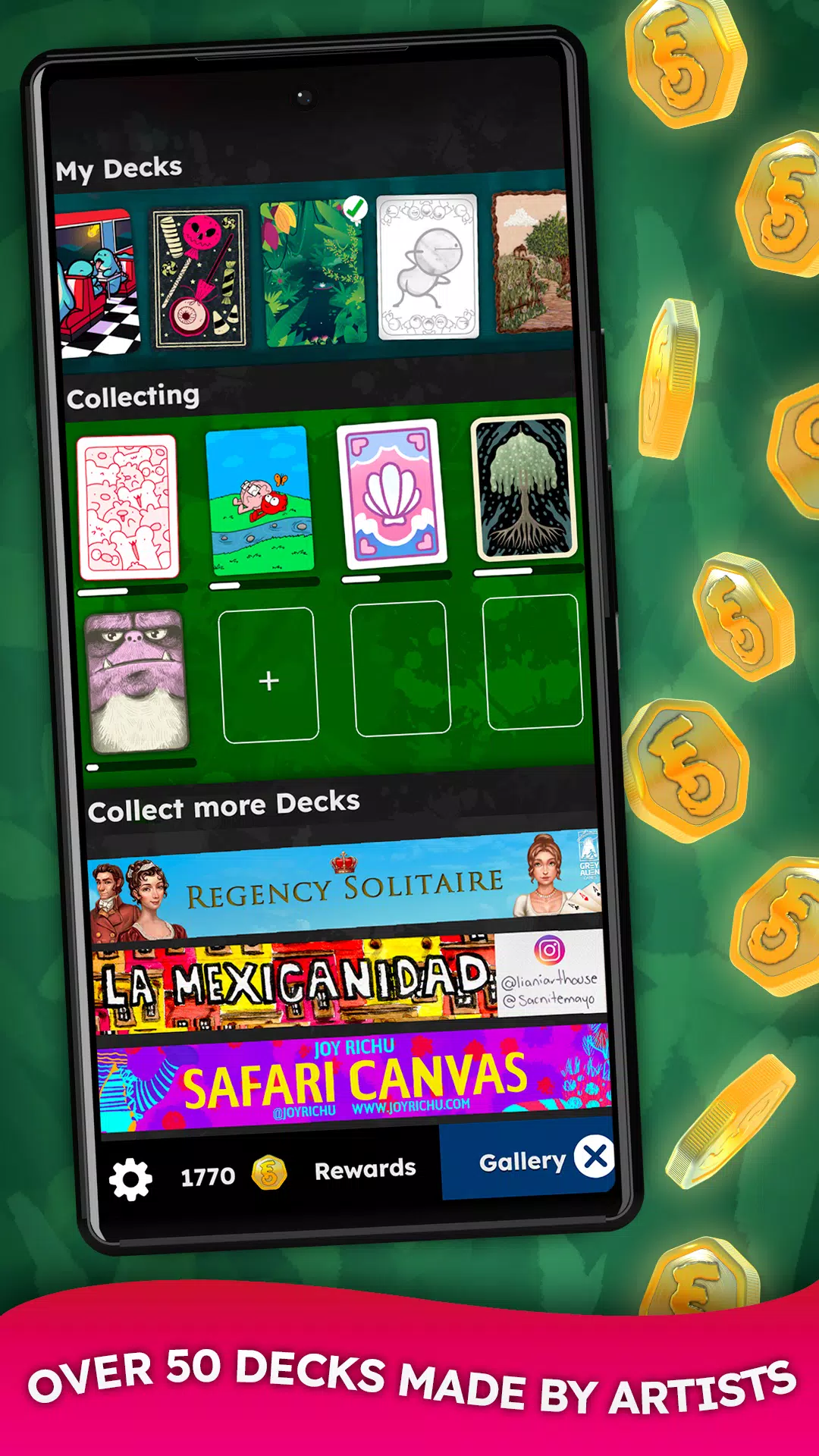 FLICK SOLITAIRE - Cozy Cards Zrzut ekranu 3