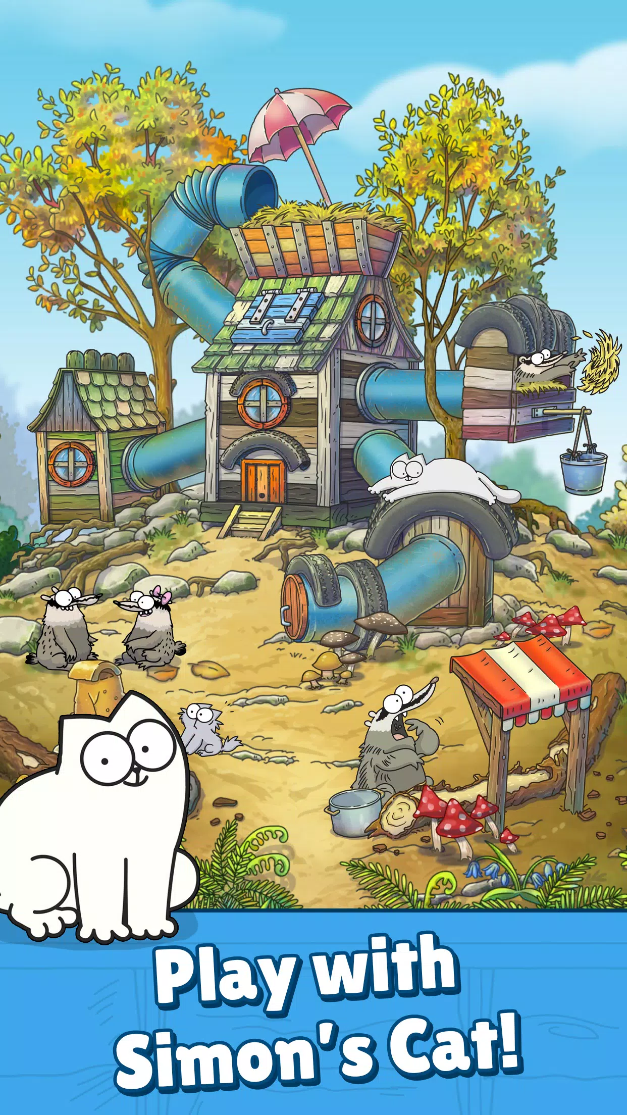 Simon's Cat Match! Скриншот 0