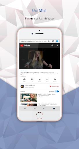 New Uc Browser 2021 - Mini & Secure Tangkapan skrin 3
